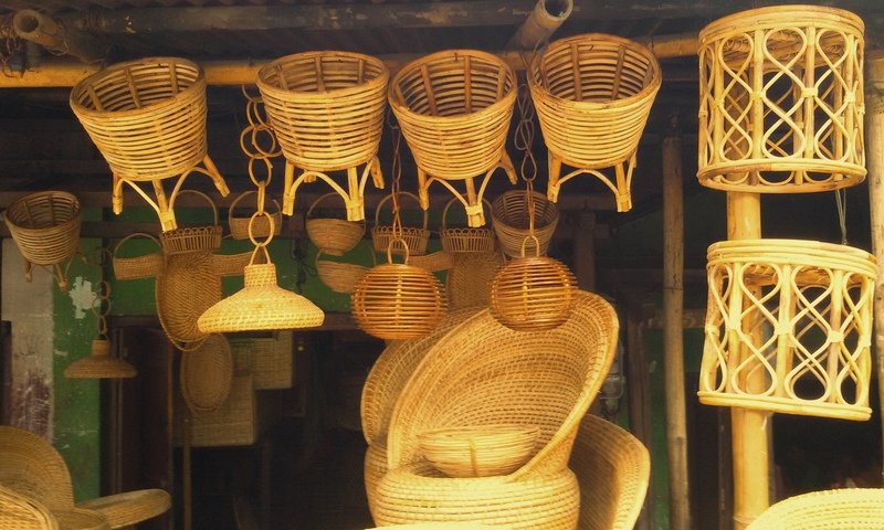 wooden handicraft items