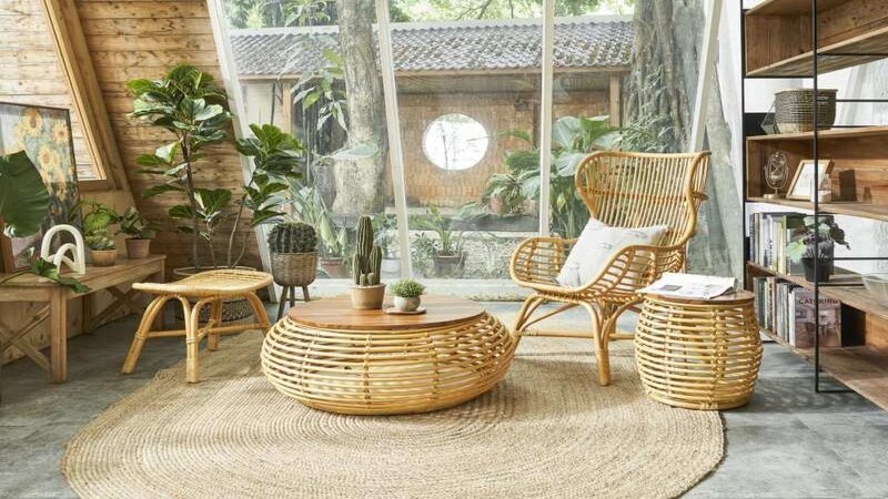 rattan decor ideas