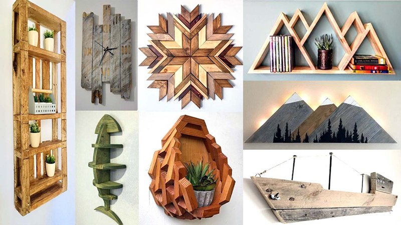 wooden home decor ideas